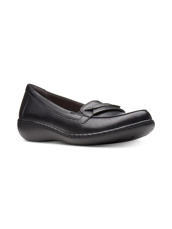 Ashland Lily Womens Leather Slip On Loafers