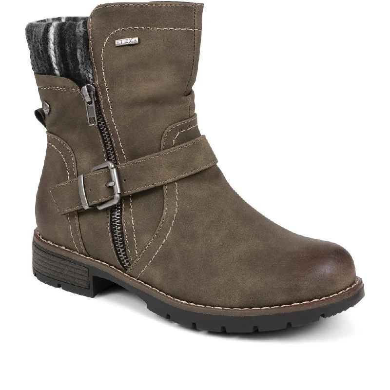 Casual Biker Boots - WBINS38033 / 324 161