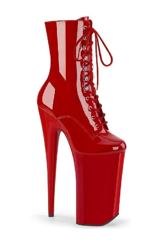 BEYOND-1020 Exotic Boot | Red Patent