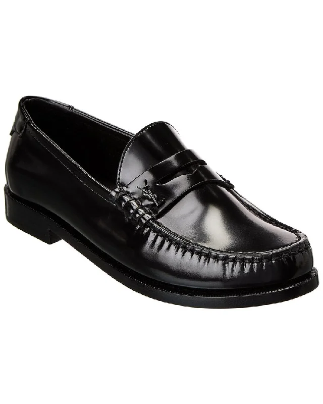 Saint Laurent Le Loafer 15 Leather Moccasin