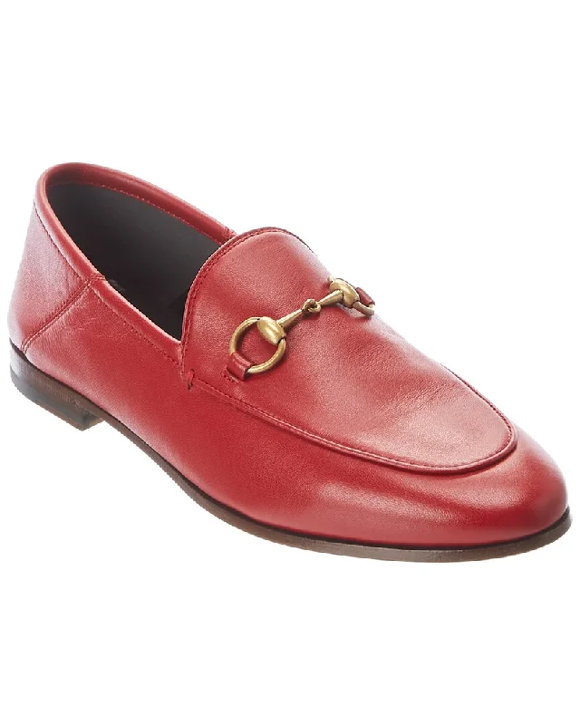 Gucci Brixton Horsebit Leather Loafer