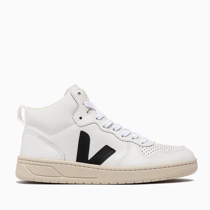 VEJA V-15 LEATHER SNEAKERS