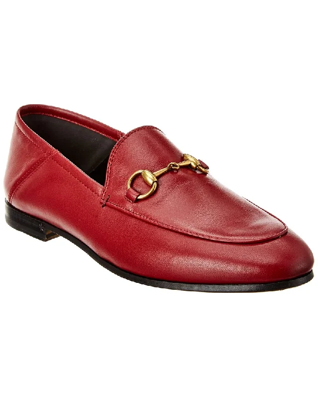 Gucci Brixton Horsebit Leather Loafer