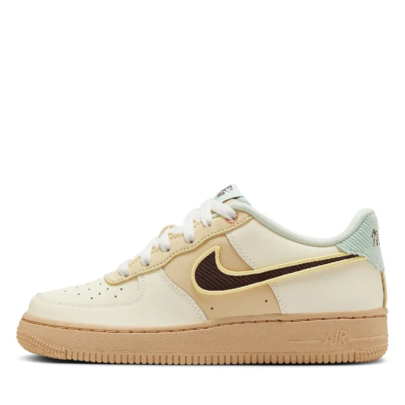 Nike Air Force 1 LV8 (GS) - Coconut Milk/Baroque Brown