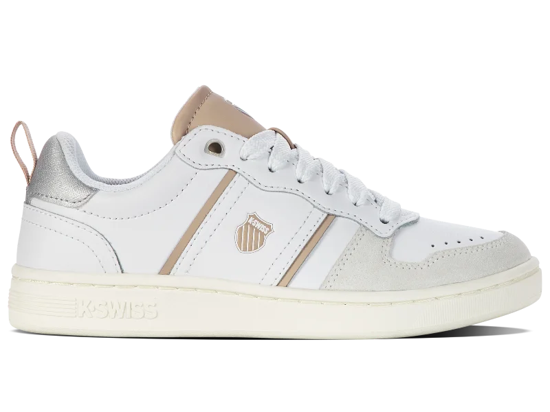 98903-905-M | LOZAN MATCH LTH | WHITE/WARM TAUPE/STARWHITE/SILVER