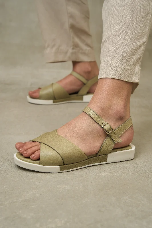 Pastel Flats - Olive