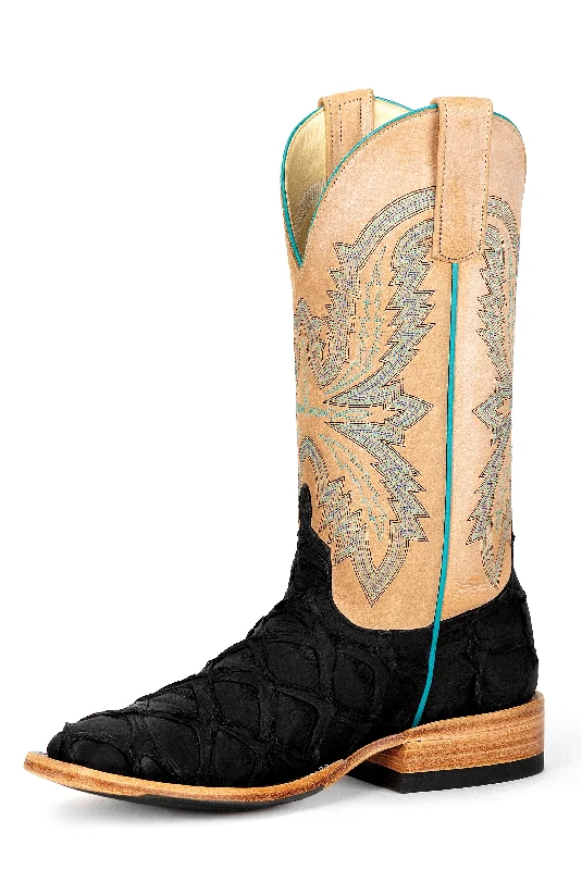 Women's Macie Bean Top Hand M2034 12" Black Matte Big Bass Boot (SHOP IN-STORES TOO)