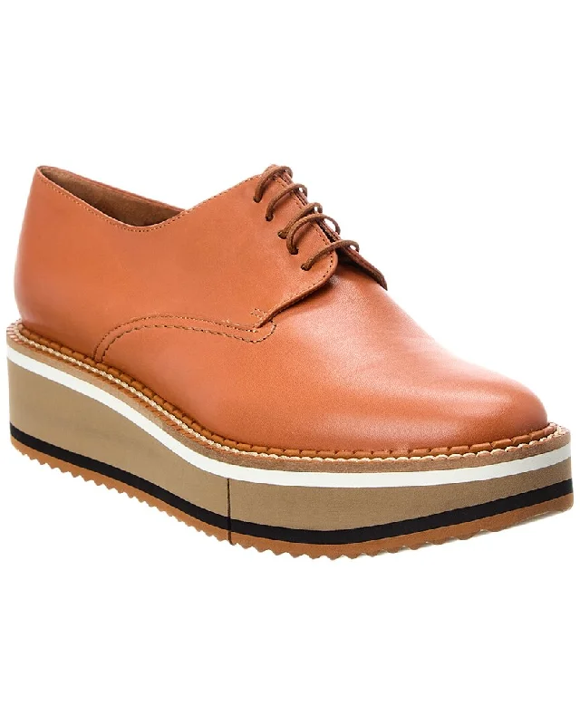 Clergerie Breme Lace-Up Leather Oxford