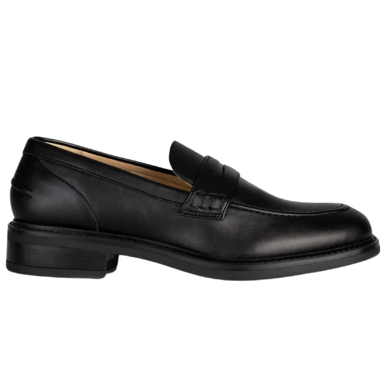 Women's vegan loafer by Solari Milano - black or brown