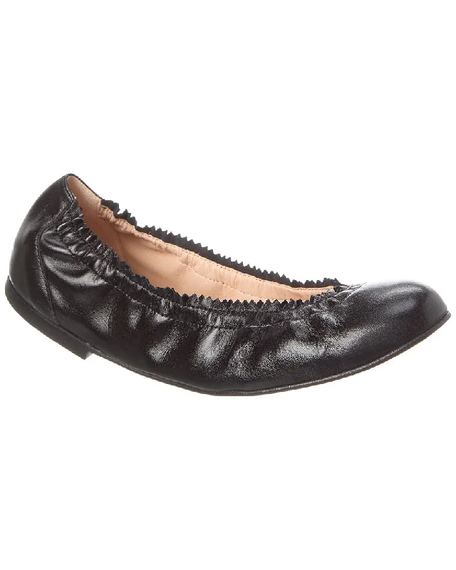 French Sole Cecila Leather Flat