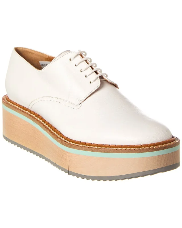 Clergerie Brook Leather Platform Oxford