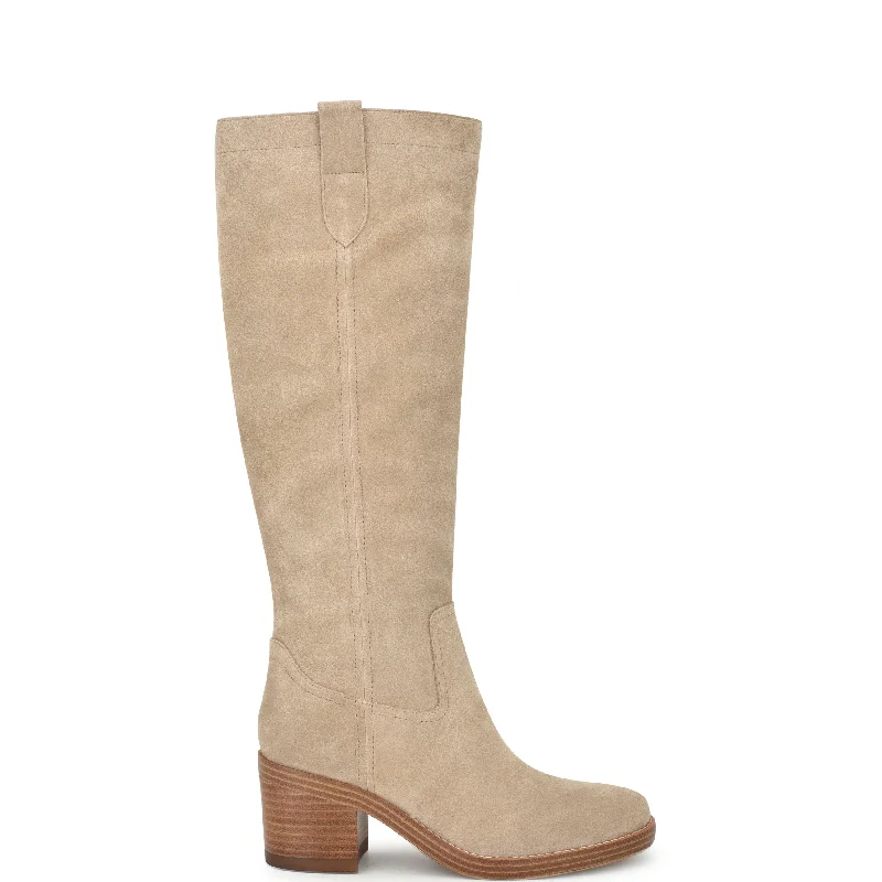 Hecee Block Heel Tailored Boots