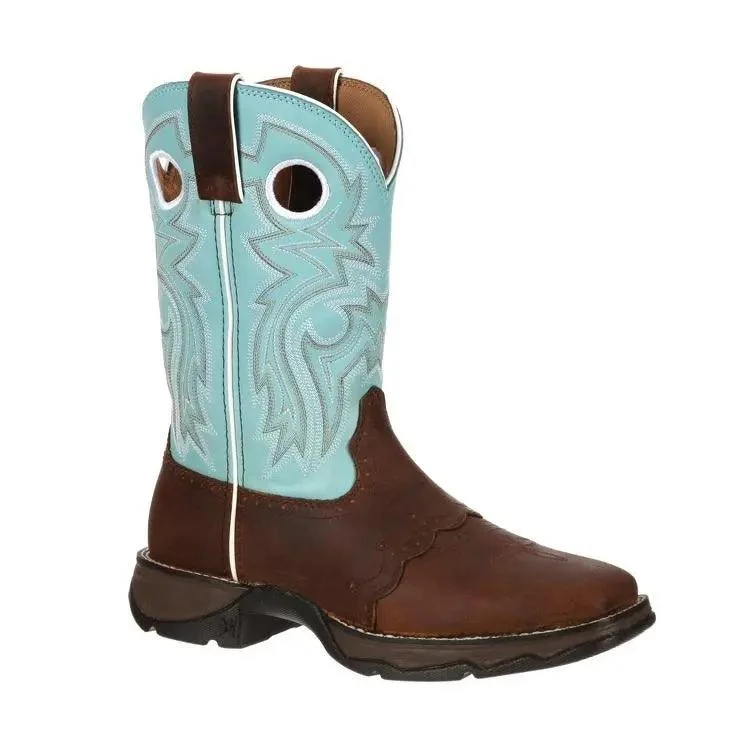 Durango Lady Rebel Women’s Powder N’ Lace Saddle Western Boot RD3471