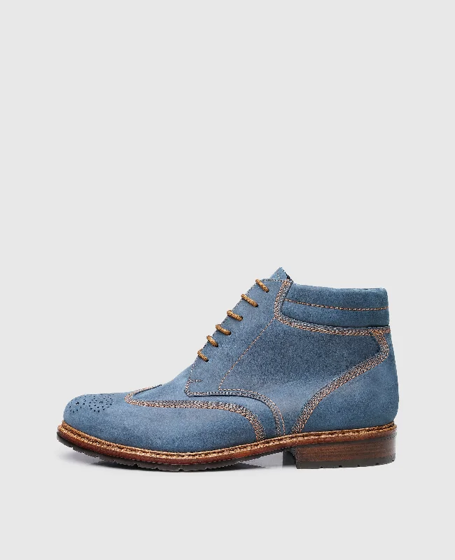 Janosh K Full-Brogue M - Denim