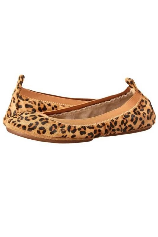 Leopard Ballet Flats