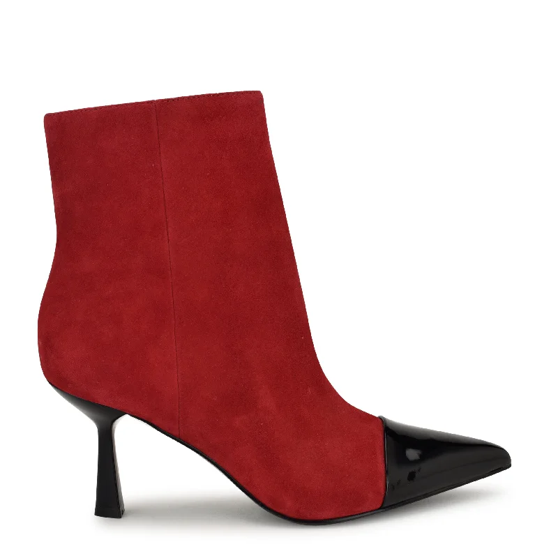 Birgy Pointy Cap Toe Dress Booties