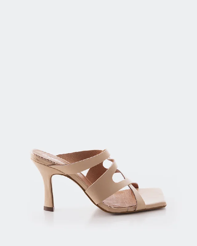 Myrtos Nude Leather