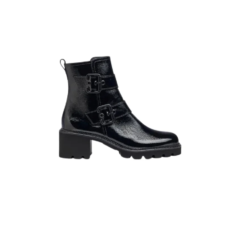 Westbrook Boot Black Crinkled Patent