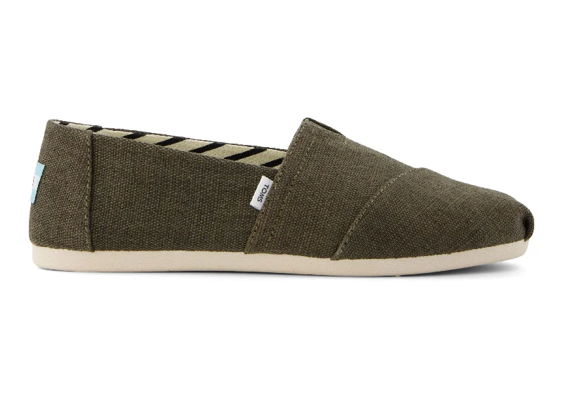 Women's Alpargata Classic - Canteen Green Canvas