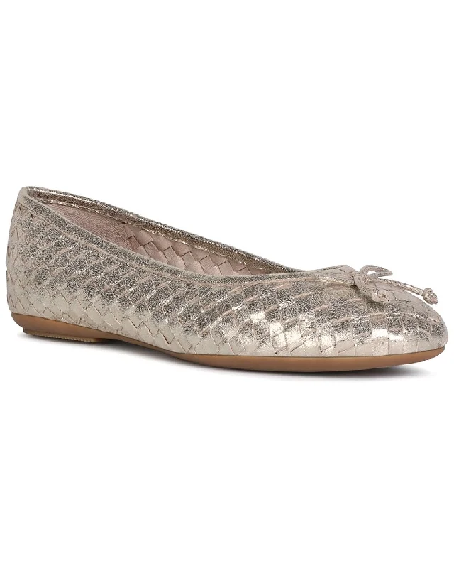 Geox Palmaria Leather Ballerina Flat