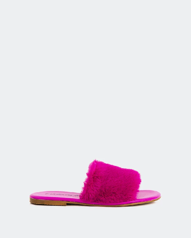 Lillet Fuchsia Faux Fur