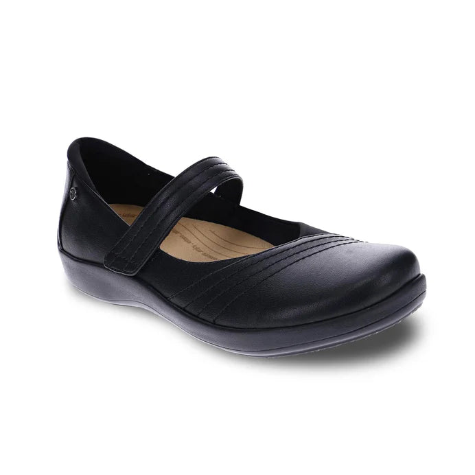 Timaru Bunion Friendly Mary Jane in Black