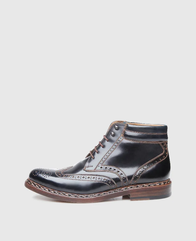 Buda Full-Brogue C - Black